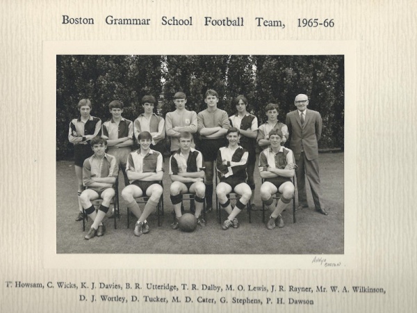 Boston Grammar School Football Team 1965-66