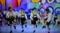 Blue Peter presenters Simon Thomas and Matt Barker join in
