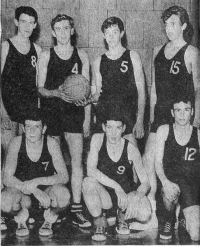 Boston Grammar School Basketball Team 1963-64