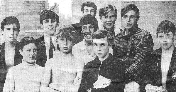 Boston Grammar School Swimming Team c1966