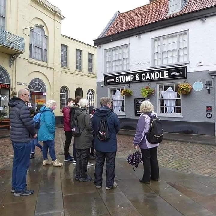 Boston History Tours - Stump & Candle, Fish Hill
